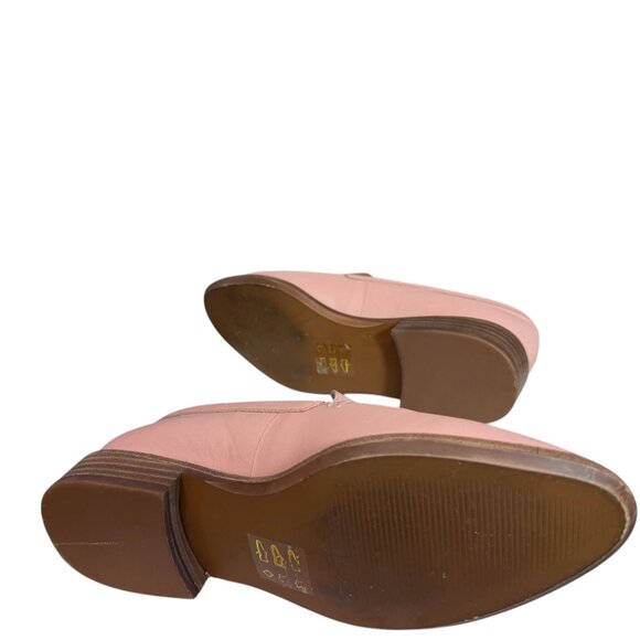 Madewell The Frances Loafer Leather in Blush Pink Women's $148 Women's Size 7 - Picture 7 of 10